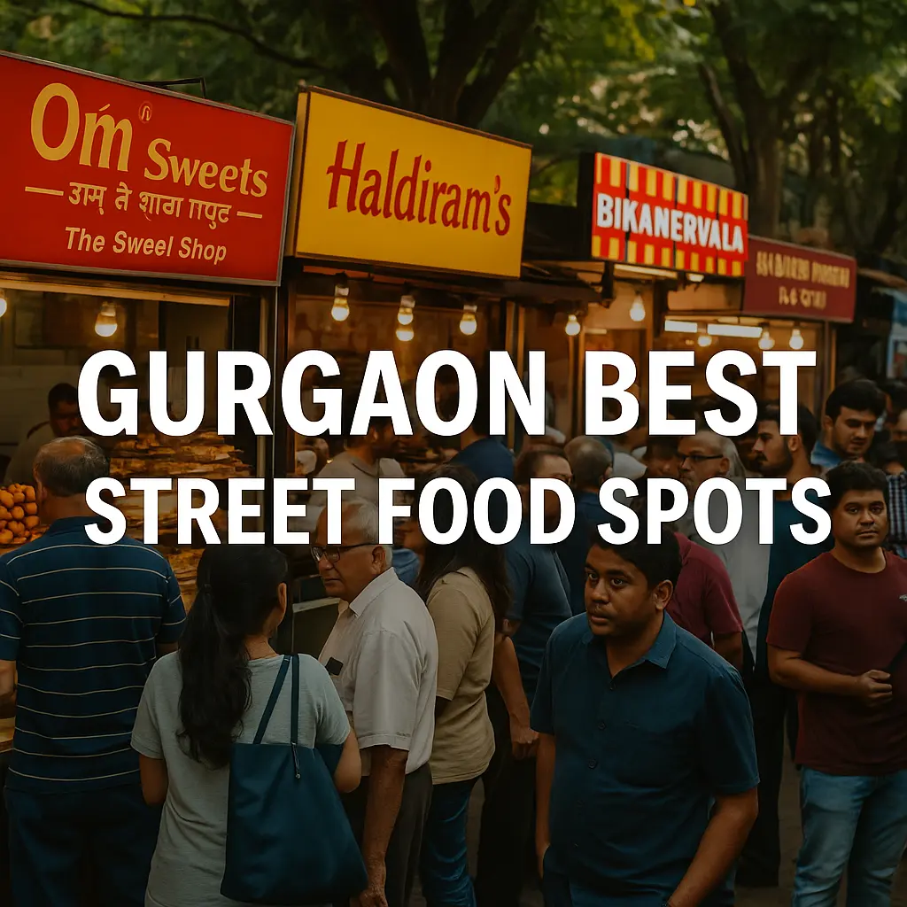 gurgaon best street food spots