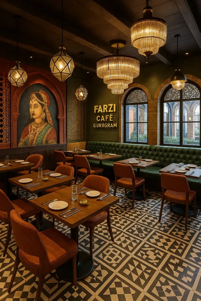 Farzi Cafe Gurugram – एक मॉडर्न भारतीय डाइनिंग का अनुभव