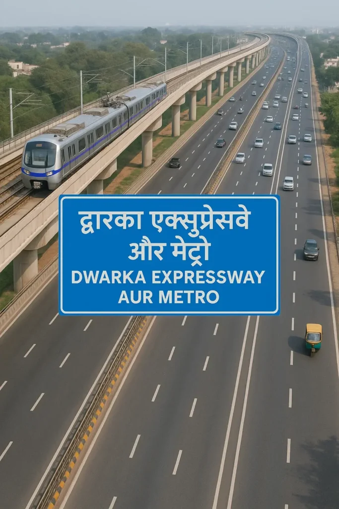 Dwarka Expressway और मेट्रो: नए इन्फ्रास्ट्रक्चर से प्रॉपर्टी वैल्यू बढ़ रही है