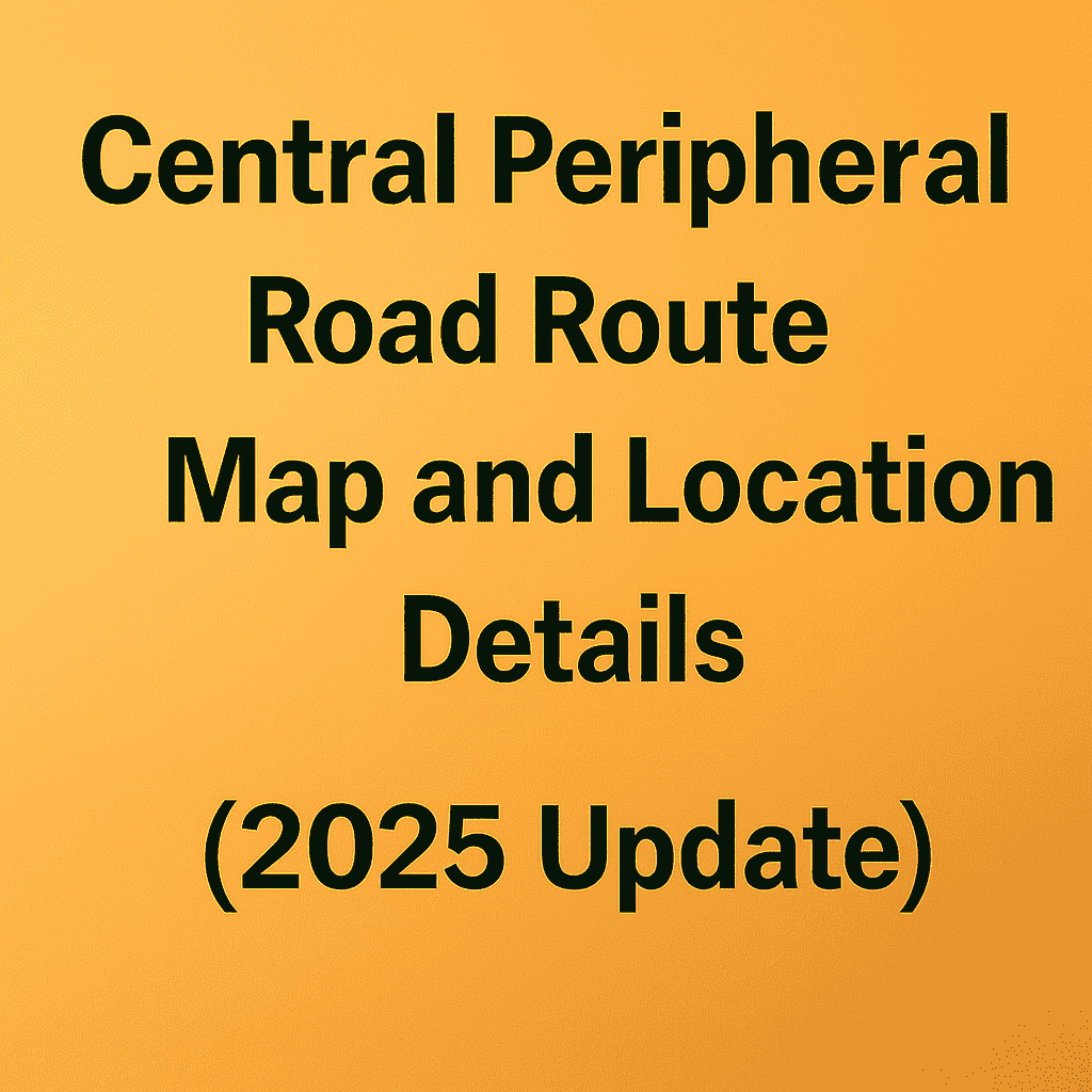 सेंट्रल पेरिफेरल रोड गुरुग्राम