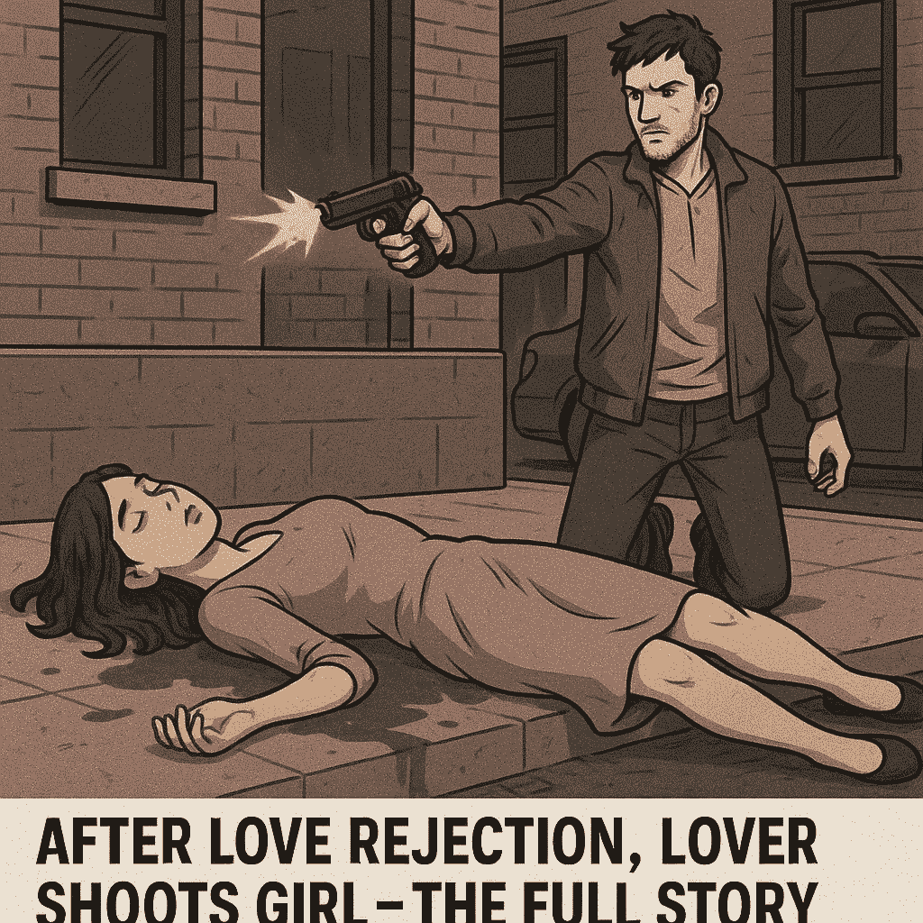 आशिक ने चलाई गोली