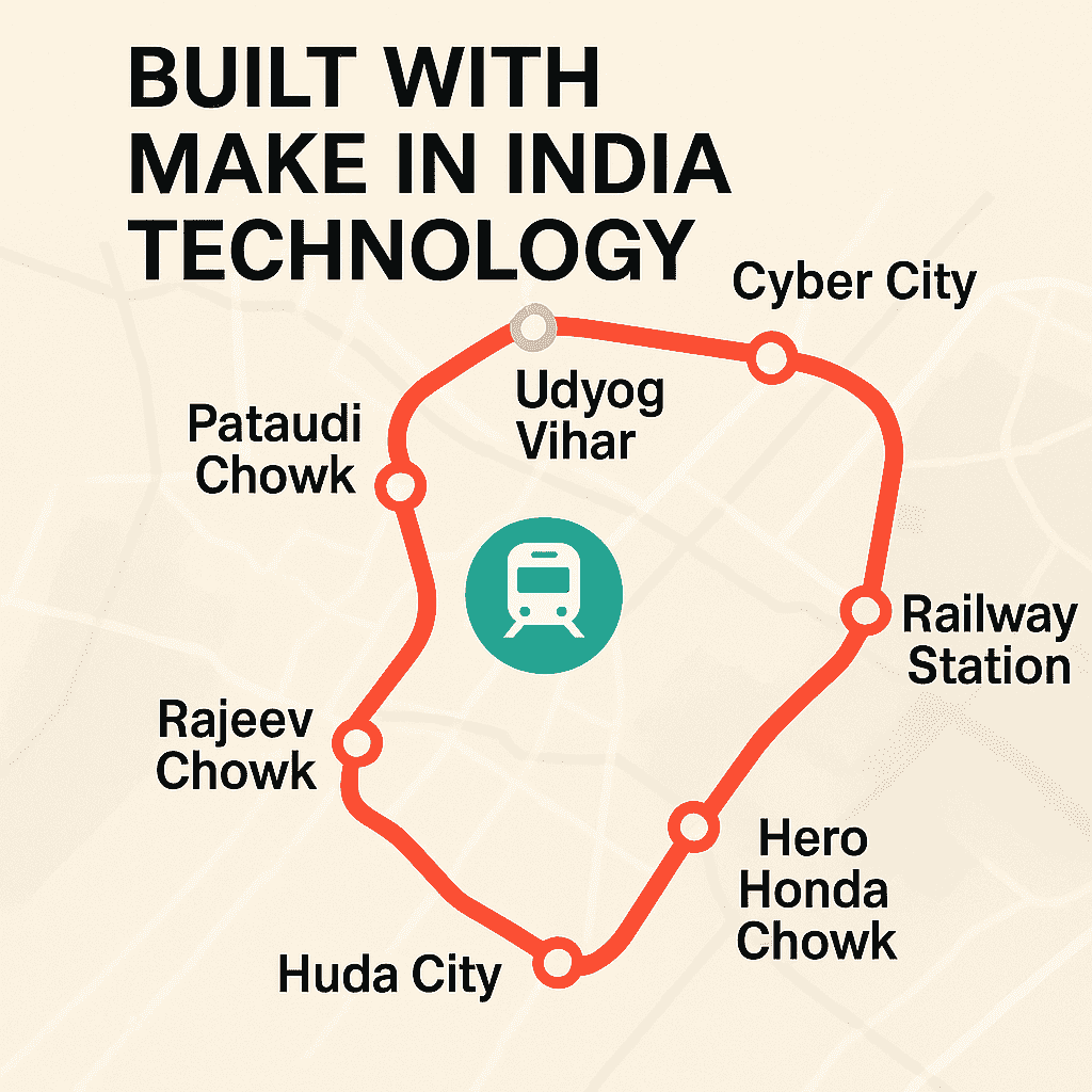 Gurugram Metro Corridor 2025