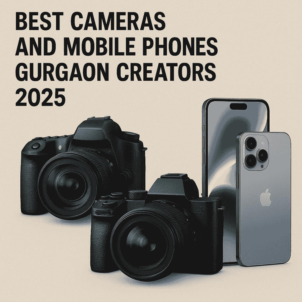 Best Cameras and Mobile Phones Gurgaon Creators 2025