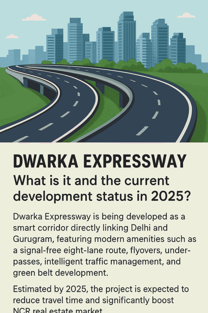 द्वारका एक्सप्रेसवे क्या है और 2025 में इसका वर्तमान विकास स्टेटस?