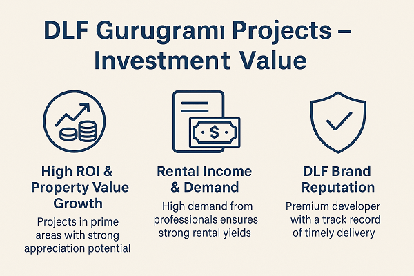 DLF Gurugram Projects – इन्वेस्टमेंट की वैल्यू