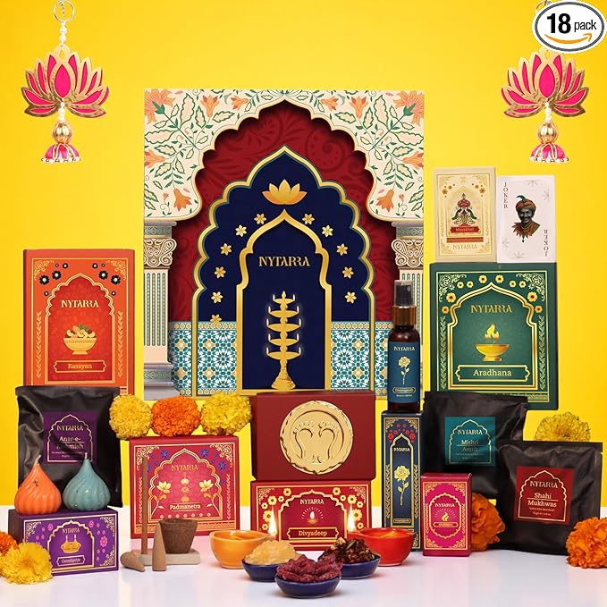 Luxury Diwali Gift Box for Family with 18 item