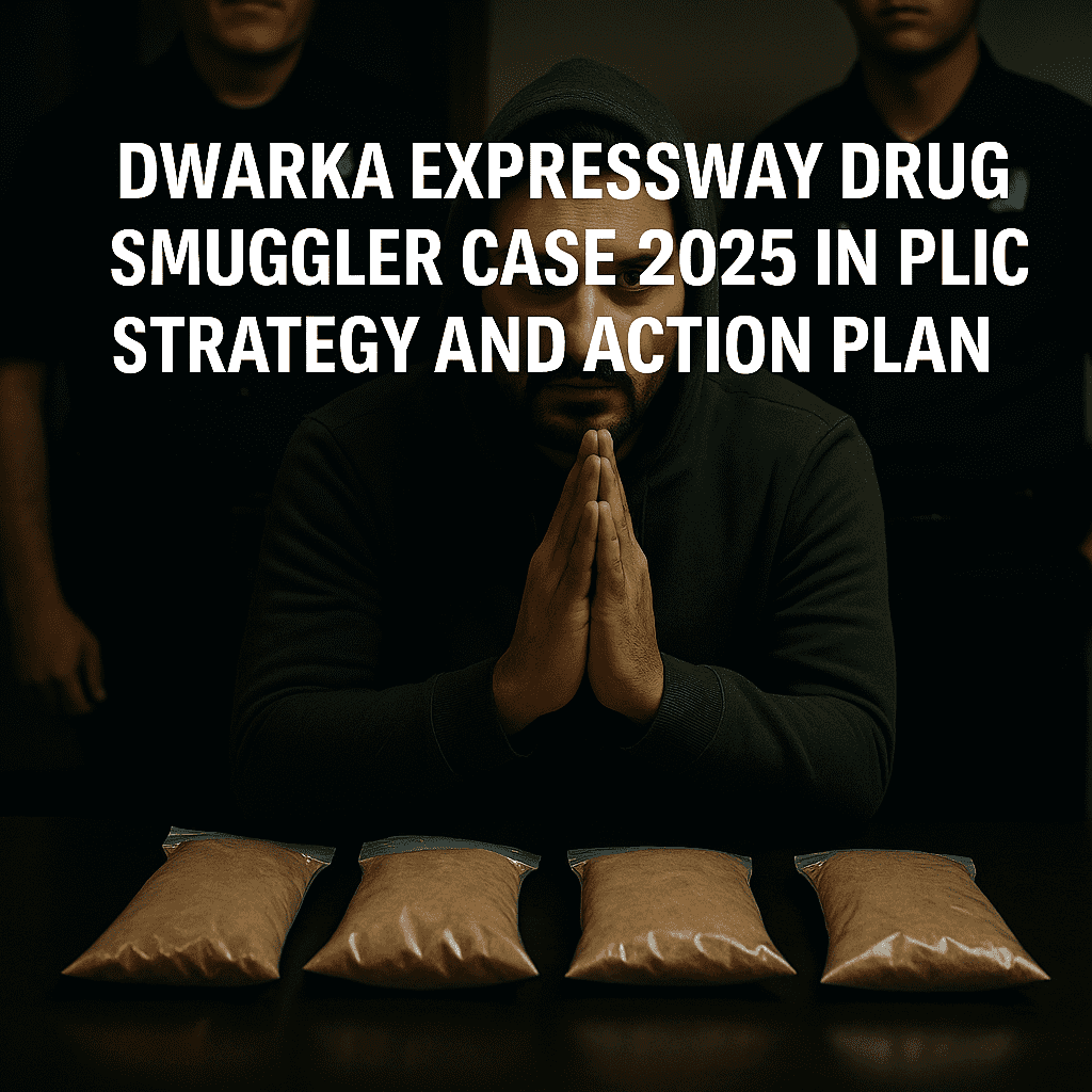 Dwarka Expressway Drug Smuggler