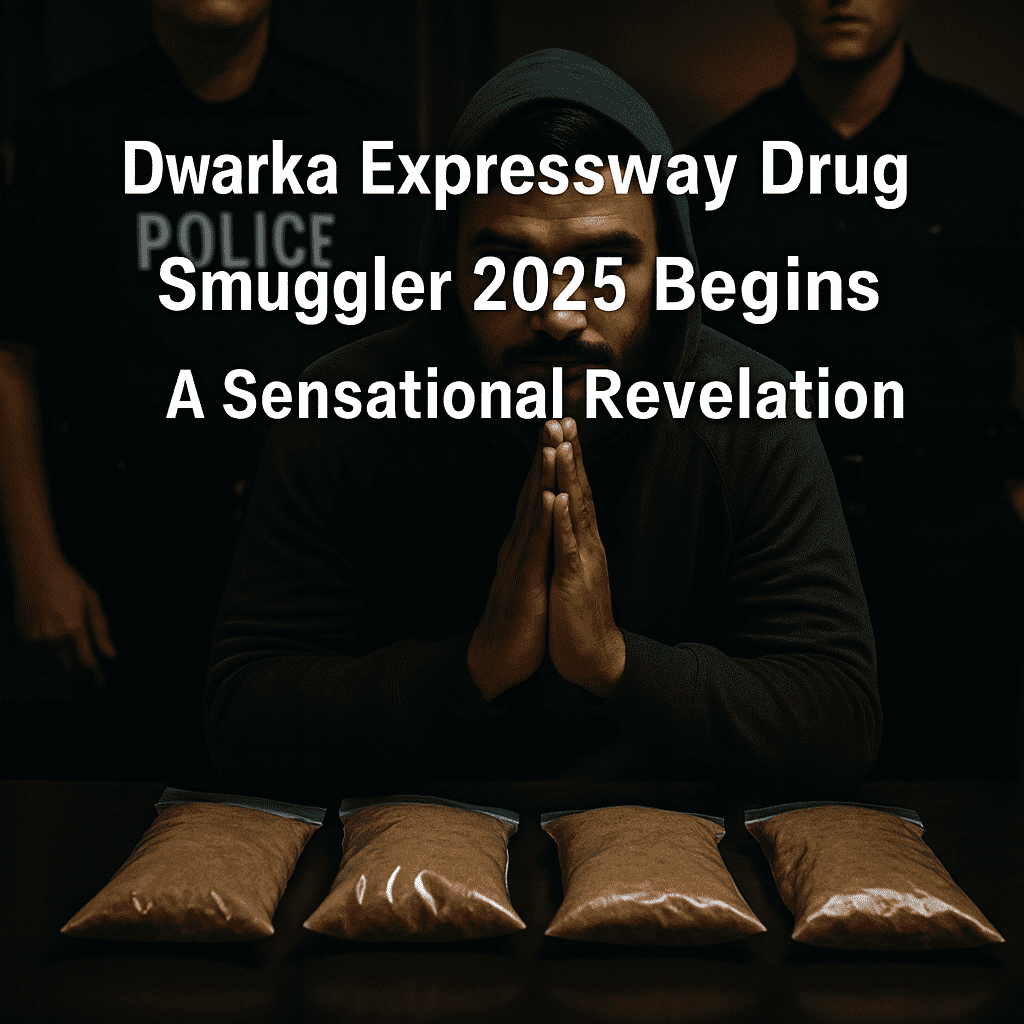 Dwarka Expressway Drug Smuggler