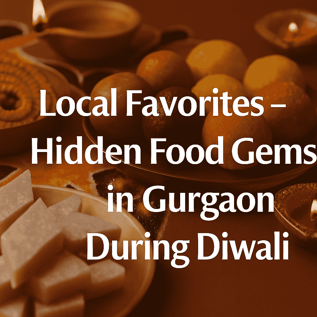 Local Favorites – Hidden Food Gems in Gurgaon During Diwali