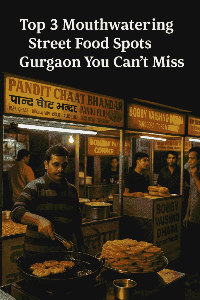 Street Food Spots Gurgaon
