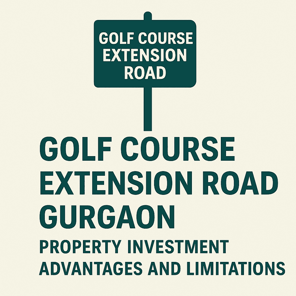 गोल्फ कोर्स एक्सटेंशन रोड गुरुग्राम – प्रॉपर्टी निवेश के फायदे और सीमाएँ