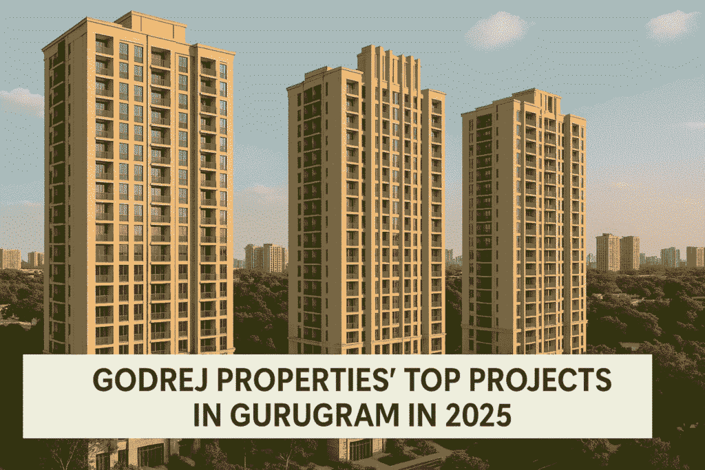 2025 में Godrej Properties Gurugram के टॉप प्रोजेक्ट्स