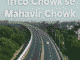 Iffco Chowk to Mahavir Chowk six-lane expressway Gurugram aerial view