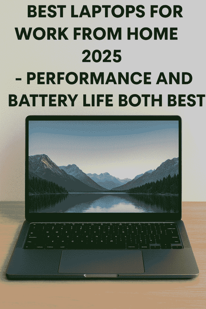 2025 में Work From Home के लिए Best Laptops – परफॉर्मेंस और बैटरी दोनों में बेस्ट