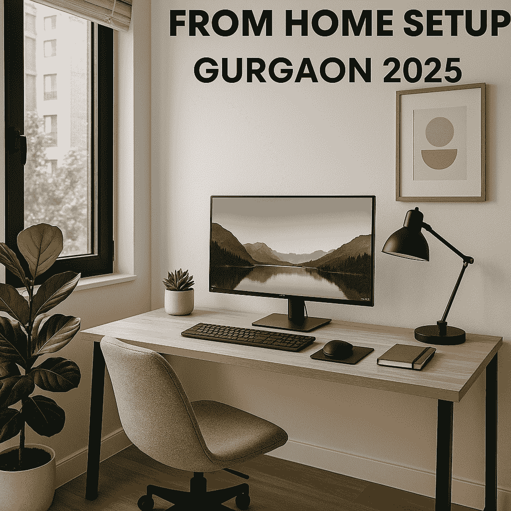 Best Work From Home Setup Gurgaon 2025