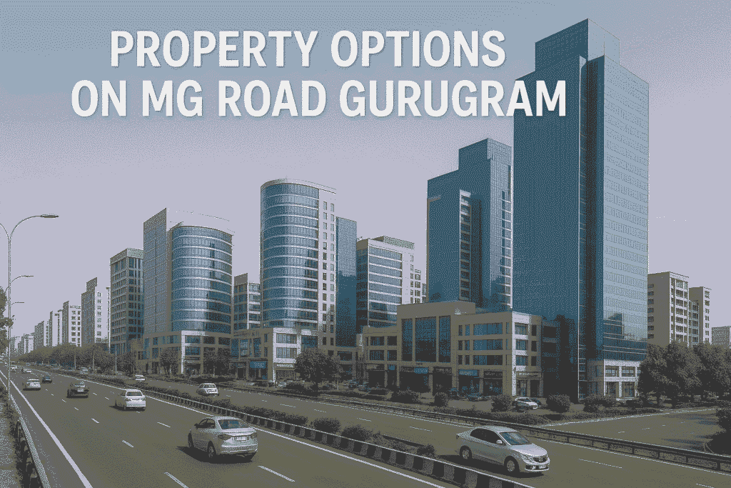 एमजी रोड गुरुग्राम में प्रॉपर्टी ऑप्शंस