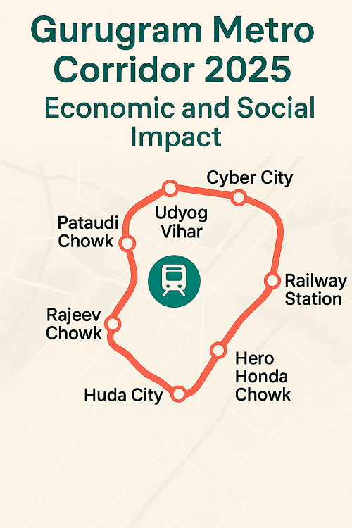Gurugram Metro Corridor 2025