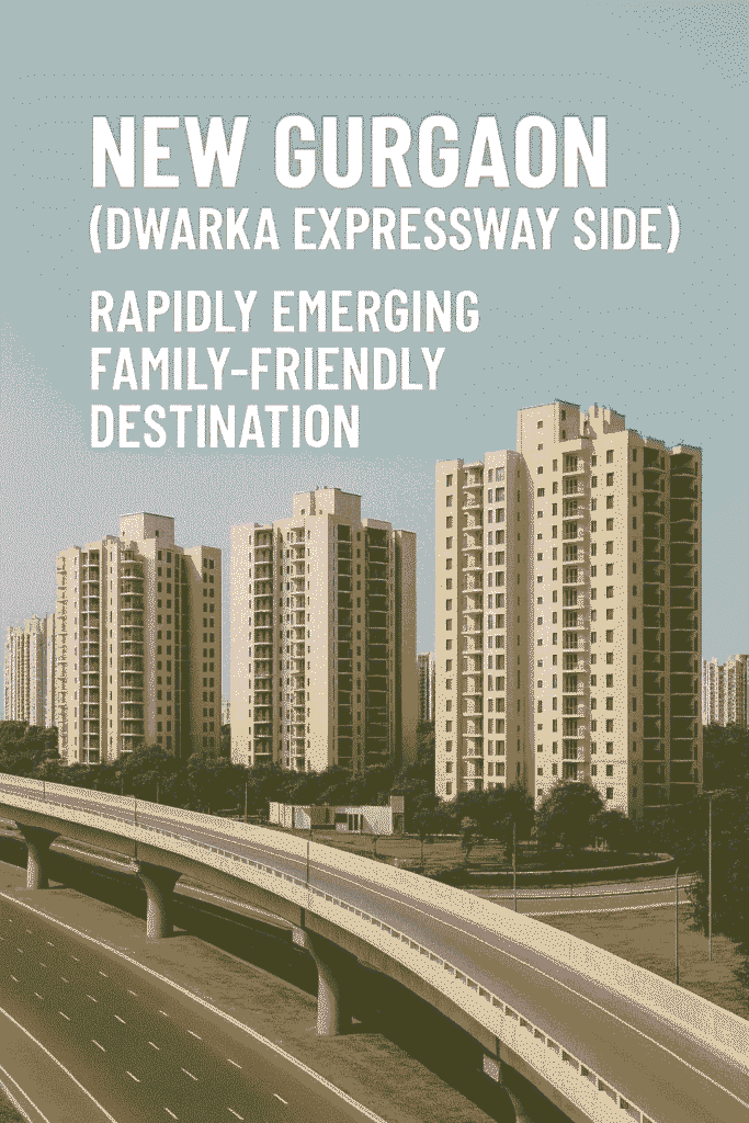 New Gurgaon (Dwarka Expressway Side) – तेजी से उभरता फैमिली-फ्रेंडली डेस्टिनेशन