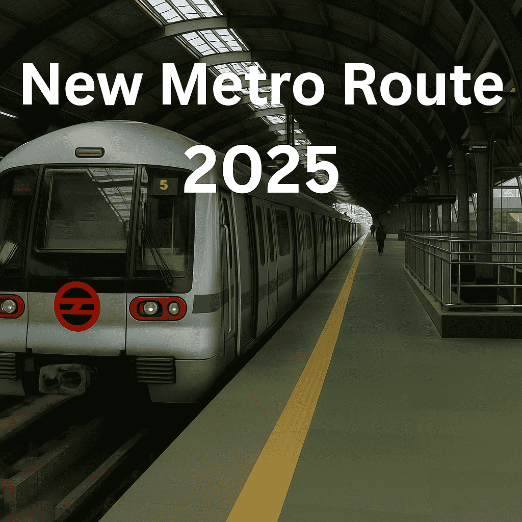 New Metro Route 2025: यात्रियों के लिए बड़ी राहत