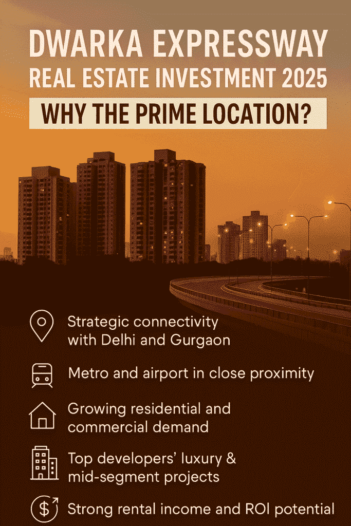द्वारका एक्सप्रेसवे रियल एस्टेट निवेश 2025