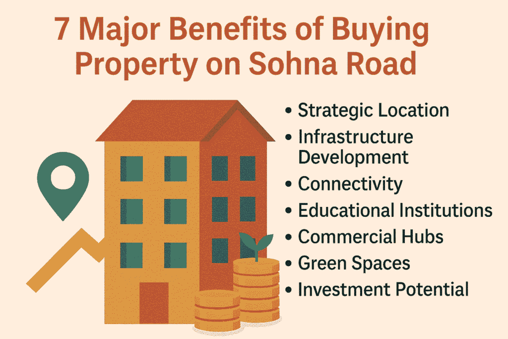 सोहना रोड पर प्रॉपर्टी खरीदने के 7 बड़े फायदे