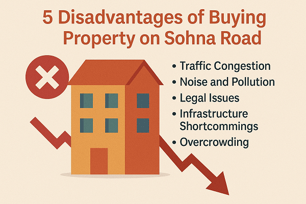 सोहना रोड पर प्रॉपर्टी खरीदने के 5 नुकसान