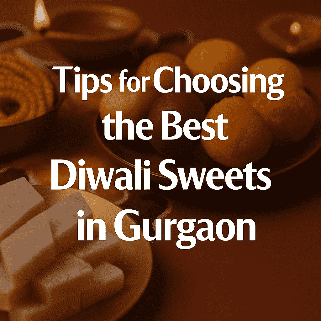 Tips for Choosing the Best Diwali Sweets in Gurgaon