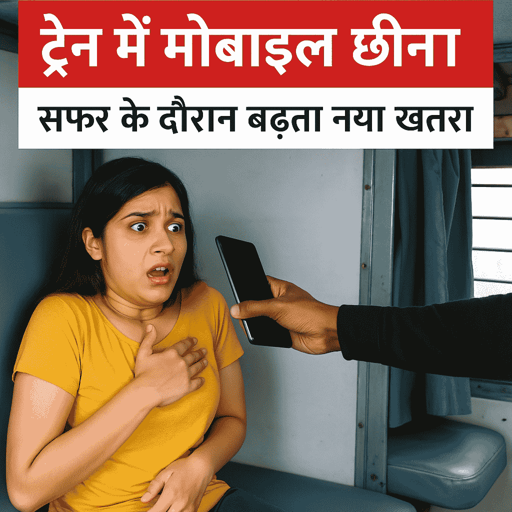 ट्रेन में मोबाइल छीना