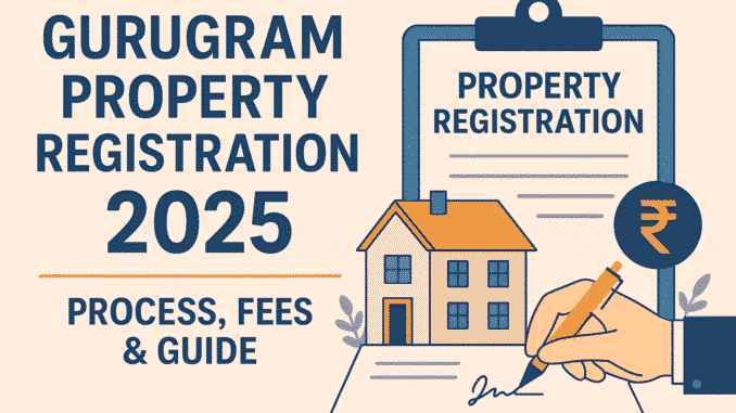 Gurugram Property Registration 2025 – Process, Fees & Complete Guide