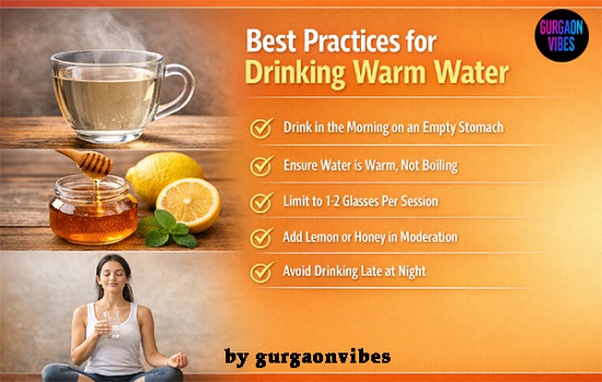 Garam Pani Peene ke Fayde