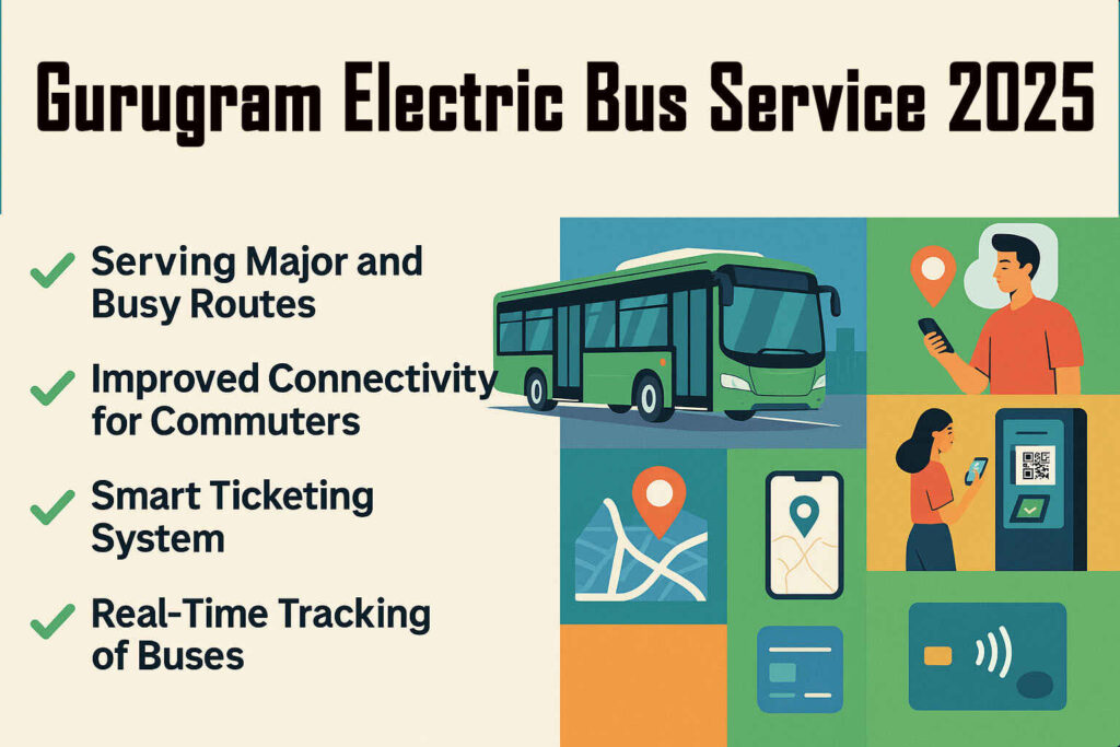 Gurugram Electric Bus Service 2025