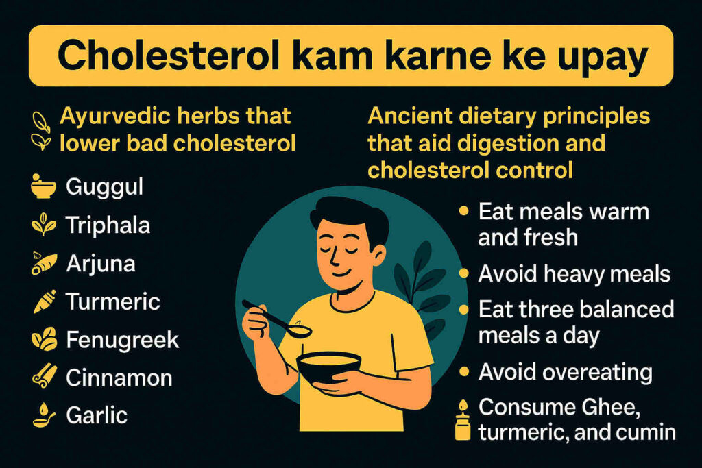 Cholesterol kam karne ke upay