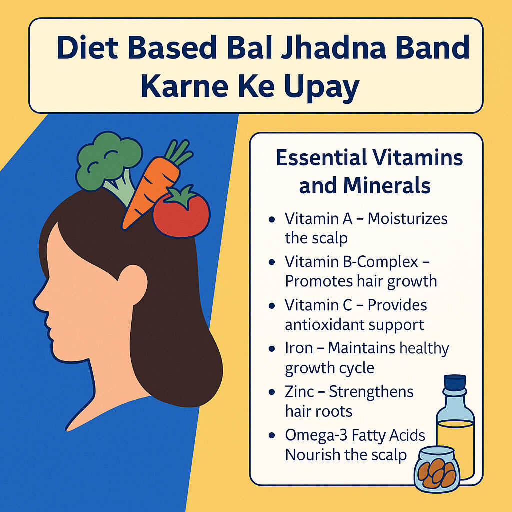 Bal Jhadna Band Karne Ke Upay