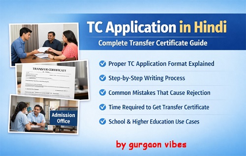 TC Application in Hindi