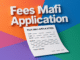 Fees Mafi Application in Hindi