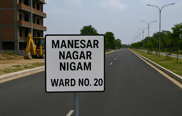 Manesar Nagar Nigam वार्ड नंबर 20