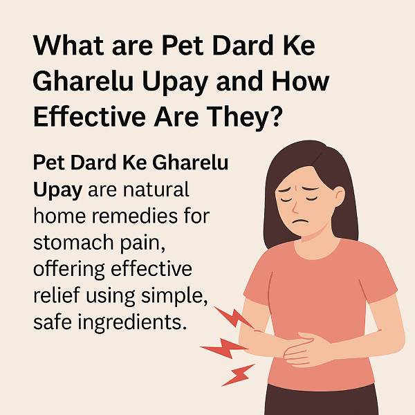 Pet dard ke gharelu upay