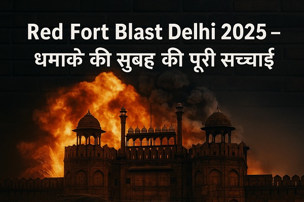 Red Fort Blast Delhi 2025