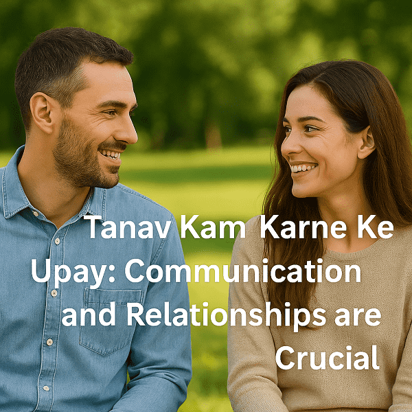 Tanav Kam Karne Ke Upay