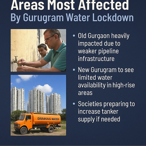 Gurugram Water Lockdown
