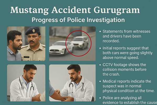 Mustang Accident Gurugram