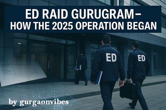 ED Raid Gurugram