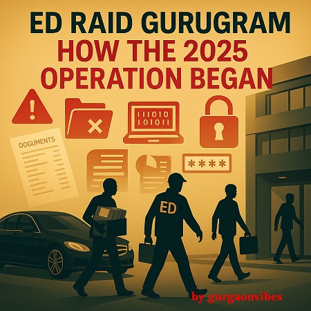 ED Raid Gurugram