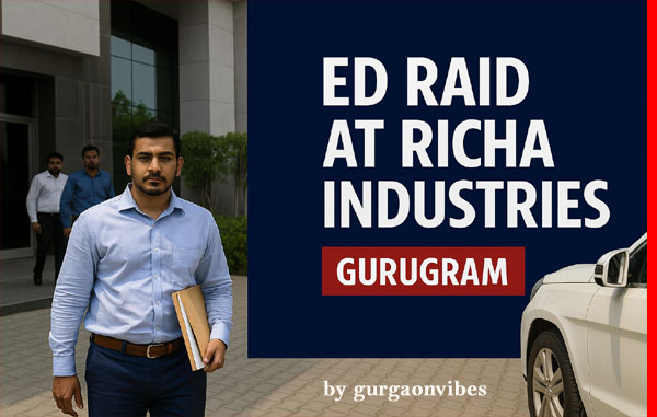ED Raid Gurugram
