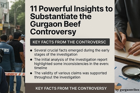 गुरुग्राम गौमांस विवाद