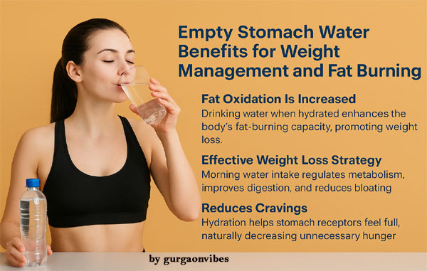 Subah khali pet pani peene ke fayde