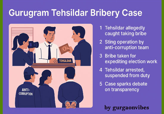 Gurugram Tehsildar Bribery Case