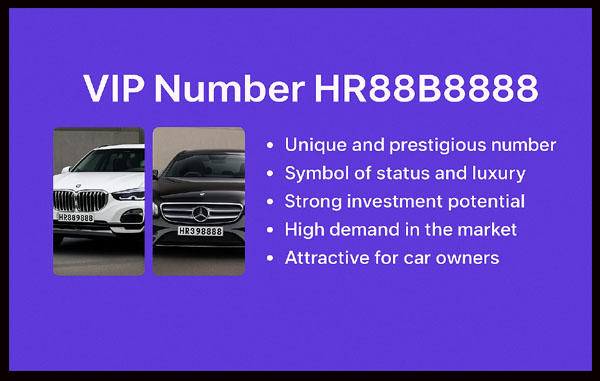 VIP Number HR88B8888