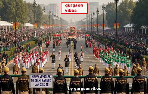 गुरुग्राम गणतंत्र दिवस 2026 सुरक्षा व्यवस्था