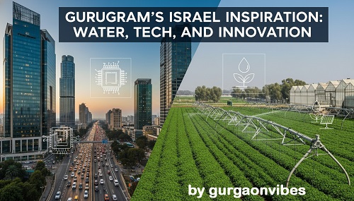  इजरायल मॉडल पर गुरुग्राम में पानी सप्लाई 